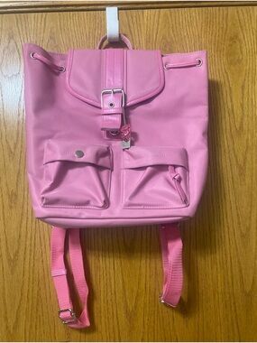 Britney Spears Curious GWP Pink Backpack.  Great Condition.